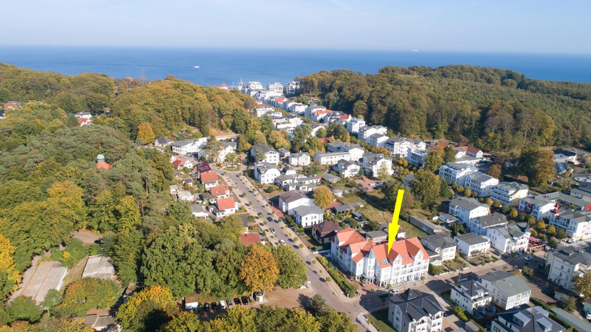 Haus Baltic 12 Mit Balkon - Zentrale Lage Im Ostseebad Sellin Экстерьер фото